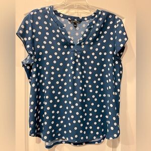 41 Hawthorn - London Mixed Media Blouse Top